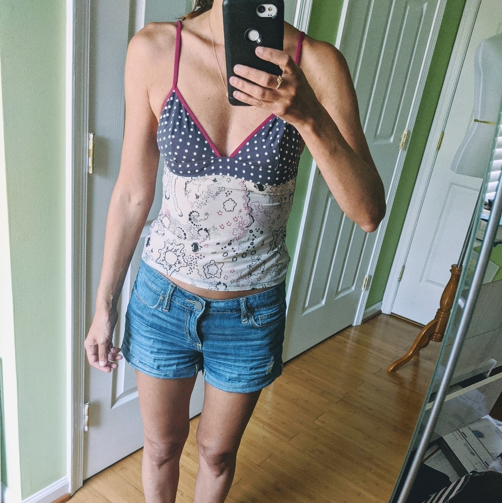 Calvin Klein Sheer Tank Top, Size S/P